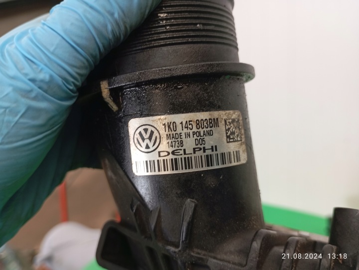 фото №12, Радіатор повітря інтеркулер vw audi seat skoda 1k0145803bm