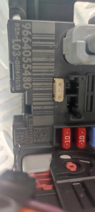 фото №9, 9664055480 модуль коробка запобіжників блок керування bsm l03 peugeot citroen