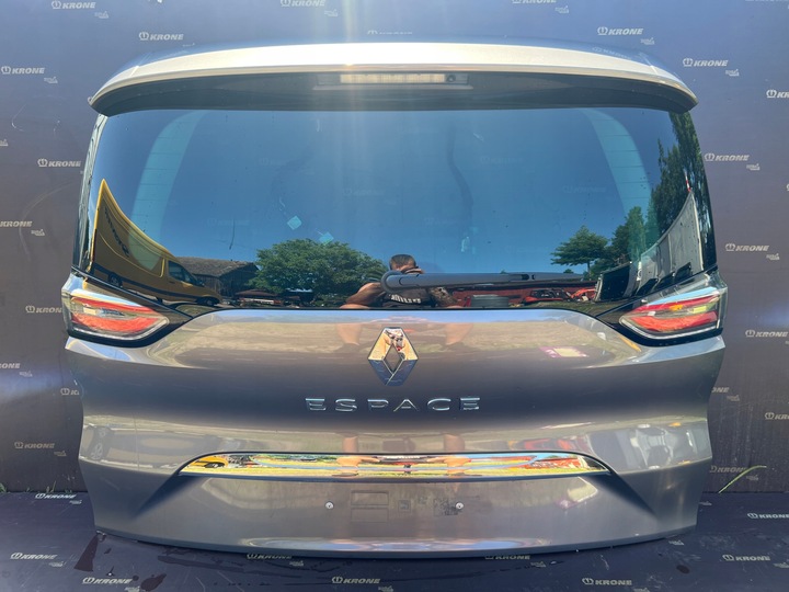 фото №1, Renault espace v комплектная задняя крышка tekng 2020r