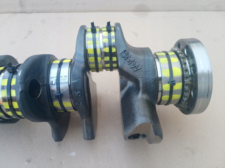 фото №11, Bmw f06 f10 f85 g11 g30 g07 g05 wał колінчастий номінальний 7616597 n63b44c s63