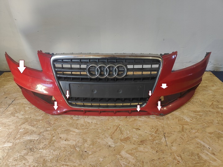 фото №1, Бампер переднє audi a4 b8 2008-2011