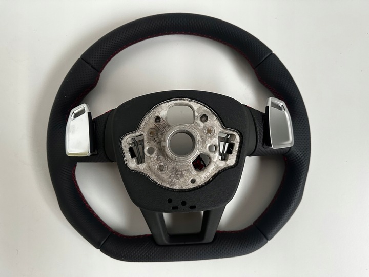 фото №13, Audi rs6 rs7 4k0 4k8 кермо червона nic нова оригінальна