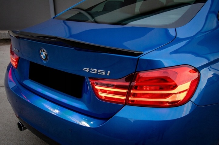 фото №14, Спойлер багажника do bmw серії 4 купе f32 13+ m4 csl design матовий чорний