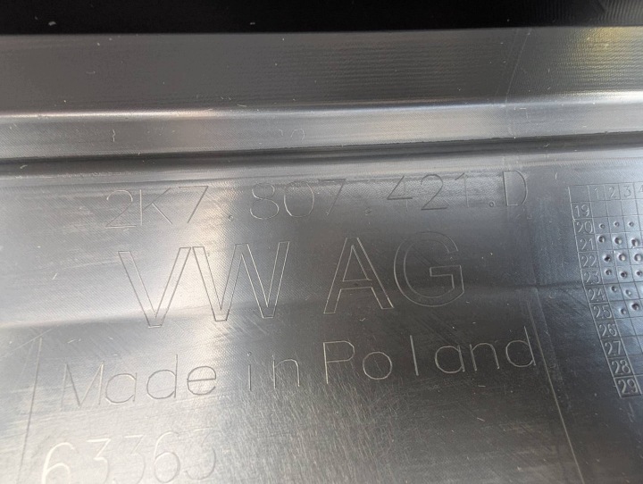 фото №11, Vw caddy 4 iv 2k7 20- задній бампер 2k7807421d новий оригінал