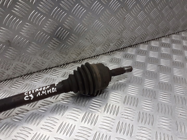 фото №2, Піввісь права передня citroen c3 1.4 hdi