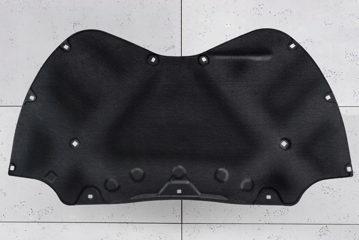 фото №3, Seat leon ii хэтчбек 1p1 2005-2012 шумоизоляция капота 1p0863831b + клипсы