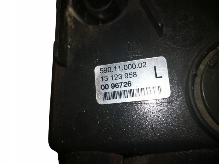 фото №6, Галоген ліве передній протитуманний opel vectra c signum 13123958 оригінал