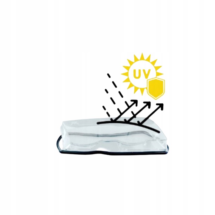 фото №3, Opel zafira a 1999- скло плафон галоген лівий