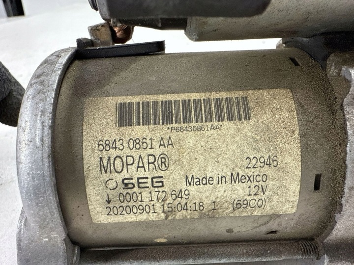 фото №7, Стартер dodge durango 68430861aa