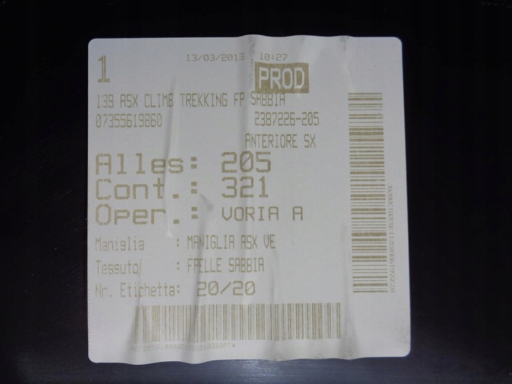 фото №9, Боковина обивка дверь fiat panda 3 iii 2012- левый переднее