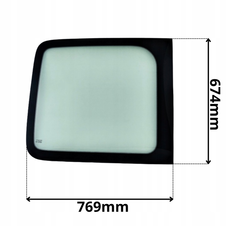 фото №1, Скло ліва задня w двері nissan interstar 02- 0339