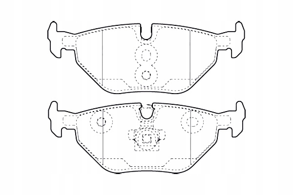 VALEO КОЛОДКИ ГАЛЬМІВНІ ЗАДНЄ GR.16 3 FIRST SAAB 9-5 RESTYLE 11 2005>6