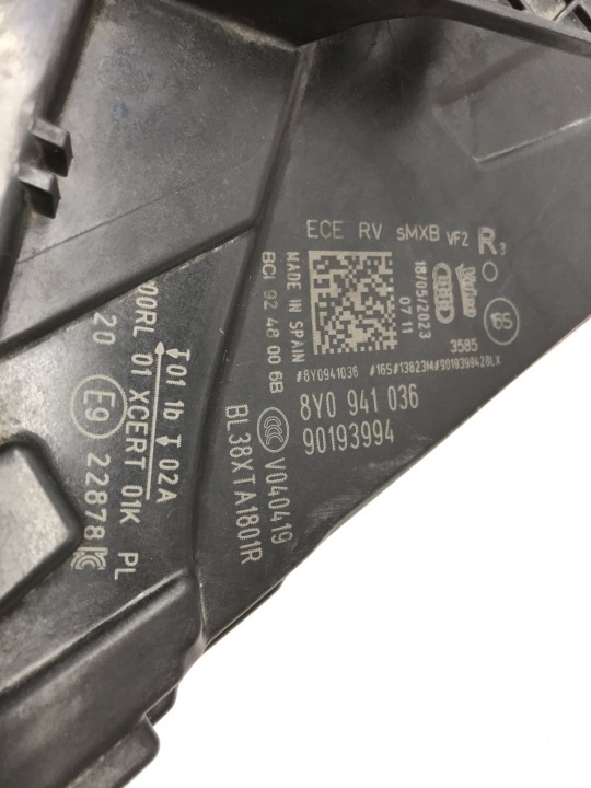 фото №15, Audi a3 8y фара правая перед полный led matrix 8y0941036