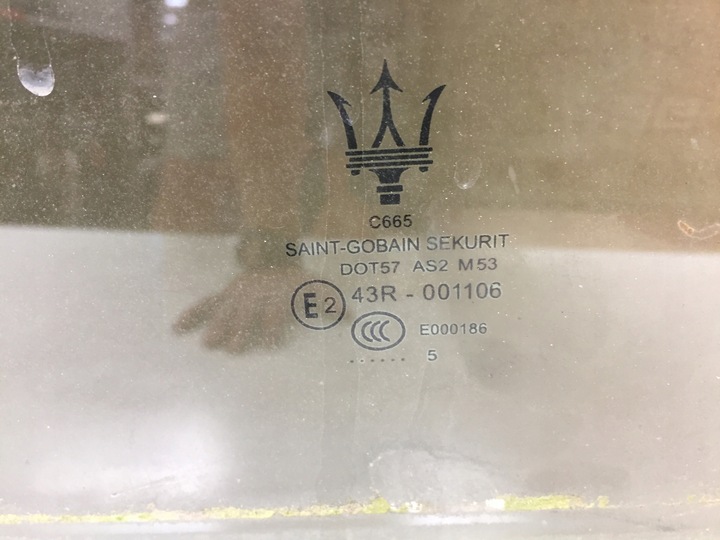 фото №2, Maserati ghibli 15r стекло дверь правая задняя зад 4r