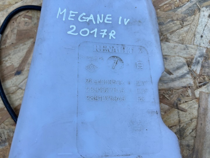 фото №3, Бачок склоомивача renault megane iv