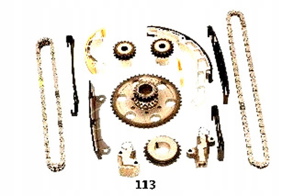 фото №1, Ashika набір розподільний вал ланцюг navara 2.5dci 05- a