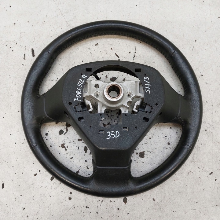 фото №10, Subaru forester sh 3 кермо шкіряний багатофункціональна