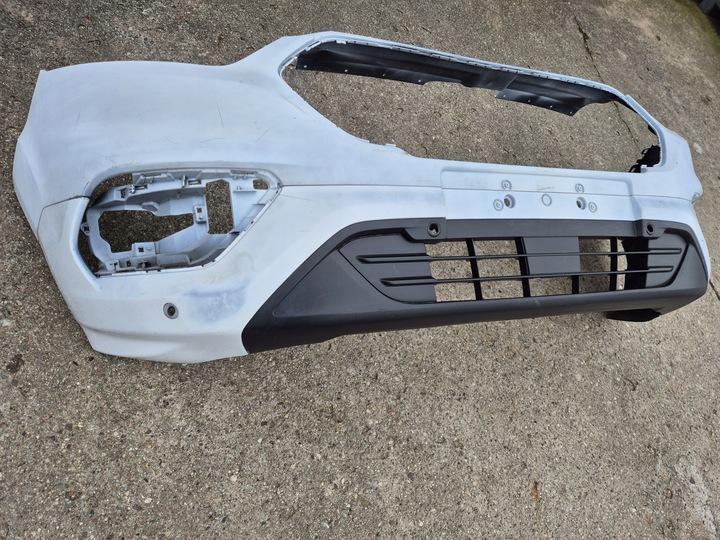 фото №1, Ford transit custom i mk1 рестайлінг 17- бампер переднє решітка