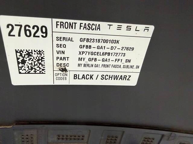 фото №9, Бампер перед передний tesla y 1493736-s0-a