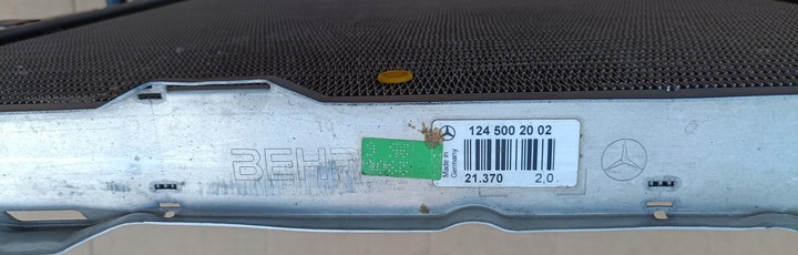 фото №13, Mercedes w124 радиаторов 250d 300d автомат