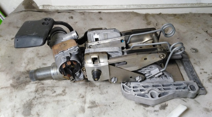 фото №6, Superb i рестайлинг 07r колонка замок зажигания ключи вкладка eu