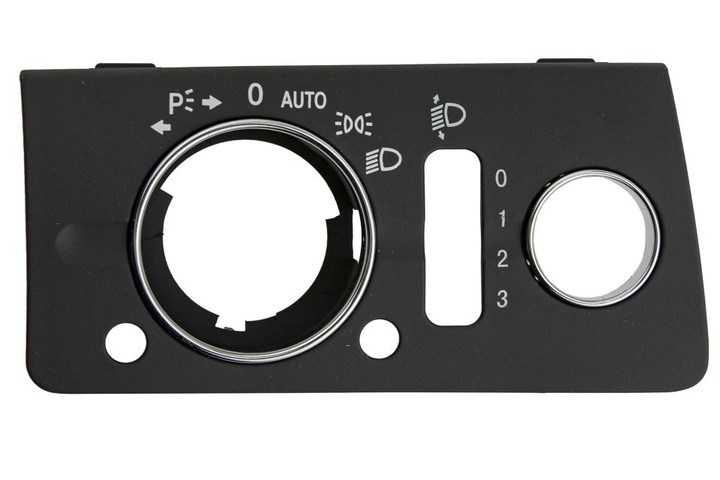 фото №3, Накладка/защита выключателя света mercedes класс e w211 2002-/color:black/