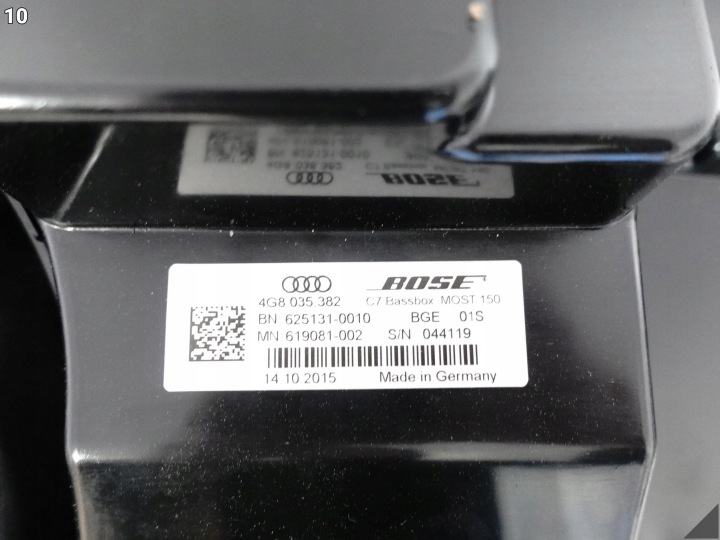 фото №11, Audi a7 s7 rs7 4g8 c7 14-18 рестайлинг комплект динамиков усилитель bose