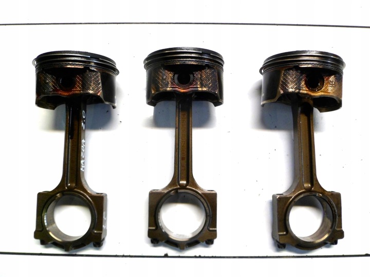 фото №1, Mazda 6 2.0 16v lf поршень з шатуном