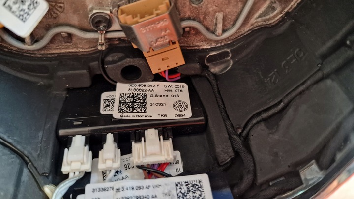 фото №7, Кермо шкіряний skoda octavia iv мультифункція підкермові важелі пелюстки f1