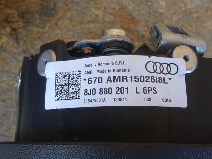 фото №7, Audi tt 8j 06-14 повітряна подушка подушка безпеки водія 8j0880201n 8j0880201l