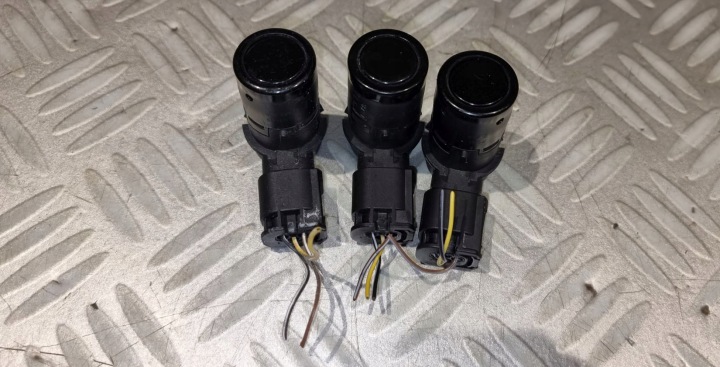 фото №10, Bmw e60 e65 датчик паркування pdc бампера чорний 6989105 6989070 штекер