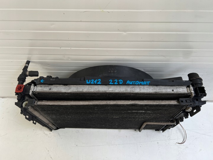 фото №12, Pas переднє радіатор mercedes w212 e-klasa 2.2 дизель