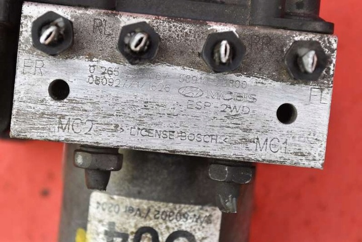 фото №9, Насос abs 58910-2b800 hyundai santa fe 2 ii 2.2 crdi 158 km 06-10