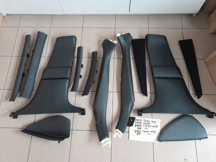 фото №12, Hyundai genesis g80 ii 2021-23r обивка боковина защита лоток пол