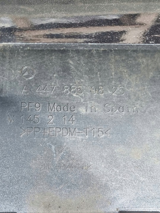 фото №13, Mercedes vito viano 447 бампер перед переднее