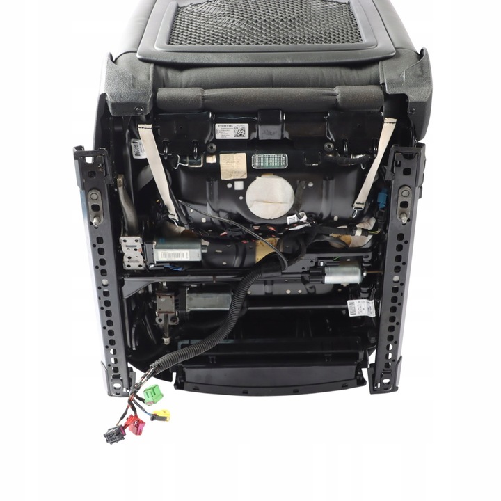 фото №13, Audi a7 4g переднее сиденье sport левый s-line с подогревом память кожа soul чёрный