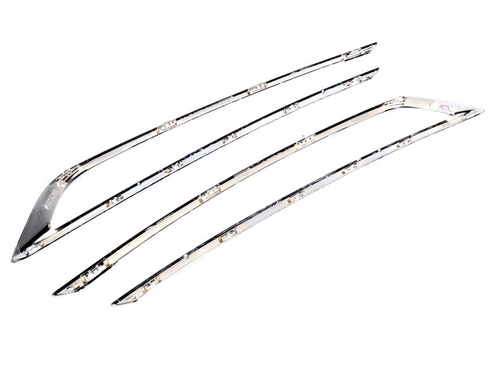 фото №5, Планка хром бампера перед комплект citroen c4 grand picasso ii 13-16 r.