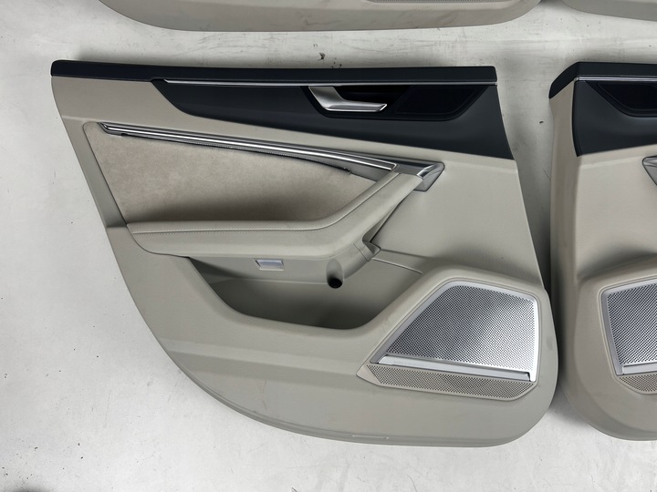 фото №8, Обивка обшивки боковина дверь audi a7 4k алькантара