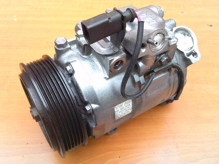 фото №9, Vw polo fabia ibiza компресор компресор кондиціонера 6q0820803k lux 98 tys.