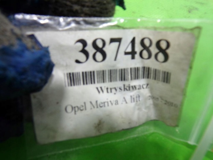 фото №8, Opel meriva a рестайлінг 1.7 cdti 100 km z17dth паливна система впорскування denso 8973138612