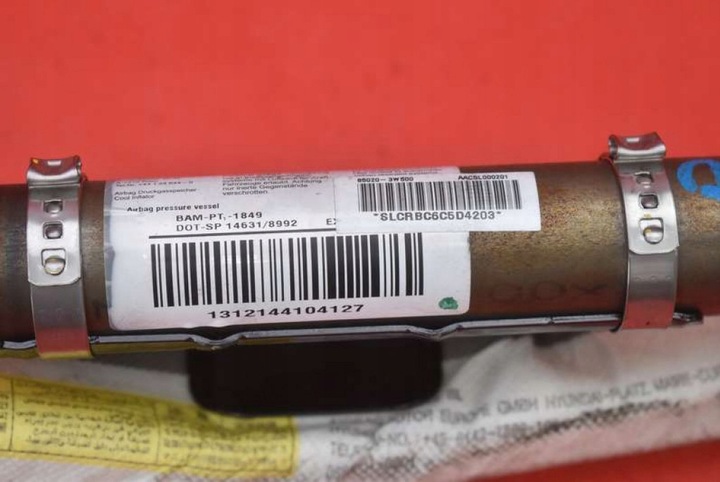 фото №6, Подушка безпеки повітряна подушка шторка права 65020-3w500 kia sportage 3 iii