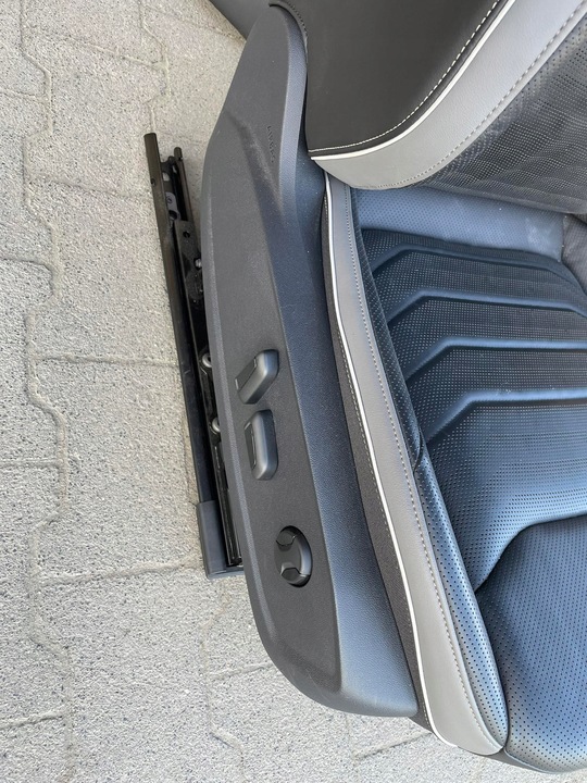 фото №10, Vw arteon rline рестайлінг сидіння обшивки шкіра електрика масаж пам'ять нове