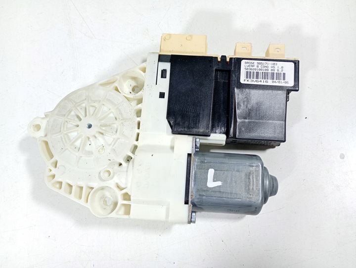 фото №5, Peugeot 307 02-08 двигатель моторчик стёкла левый оригинальный номер 0536010902