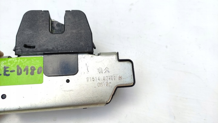 фото №5, Peugeot 3008 5008 i 09-13 замок крышки зад задний le-d180