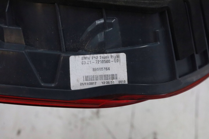 фото №13, Лампи фара зад задні 7210575 bmw f06 f12 f13 lci європа комплект