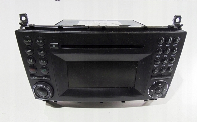 фото №1, Mercedes clc cl203 08-11 радіо радіопрогравач