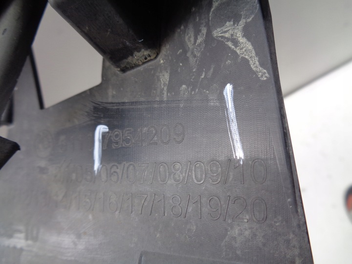 фото №9, Накладка бампера передня спойлер bmw x1 f48 15-