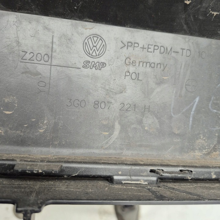 фото №12, Vw passat b8 3g0 рестайлинг аксессуар бампер перед переднее 4xpdc 3g0807221h