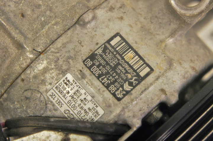 фото №5, Un128 opel corsa f компрессор кондиционера 9834730080 9834730480