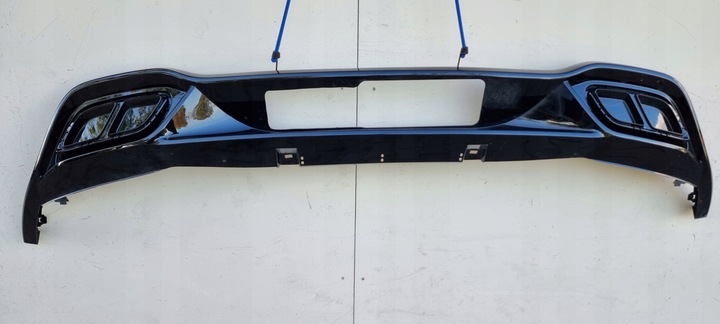 фото №1, Спойлер накладка бампера зад vw golf viii r-line